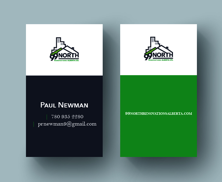 99 North Renovations Business Card