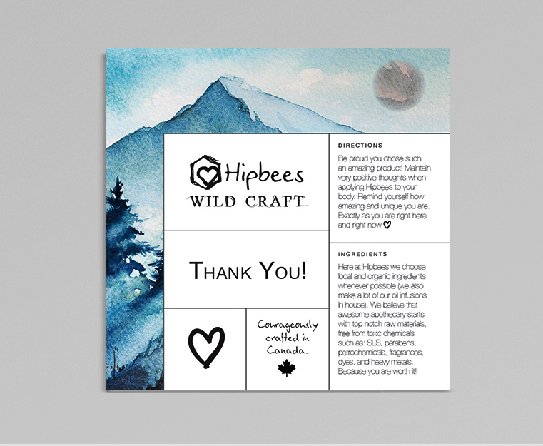 Wild Craft Thank You Card